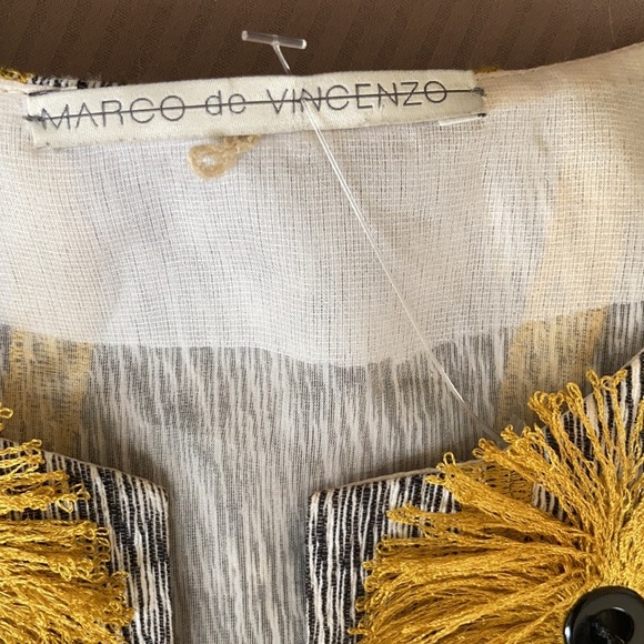 Marco de Vincenzo 2015 runway RTW top. Stunning! - Picture 3 of 5